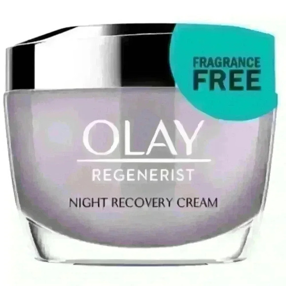 NWT Olay Regenerist Night Recovery Cream Face Moisturizer - 1.7oz - Picture 1 of 1